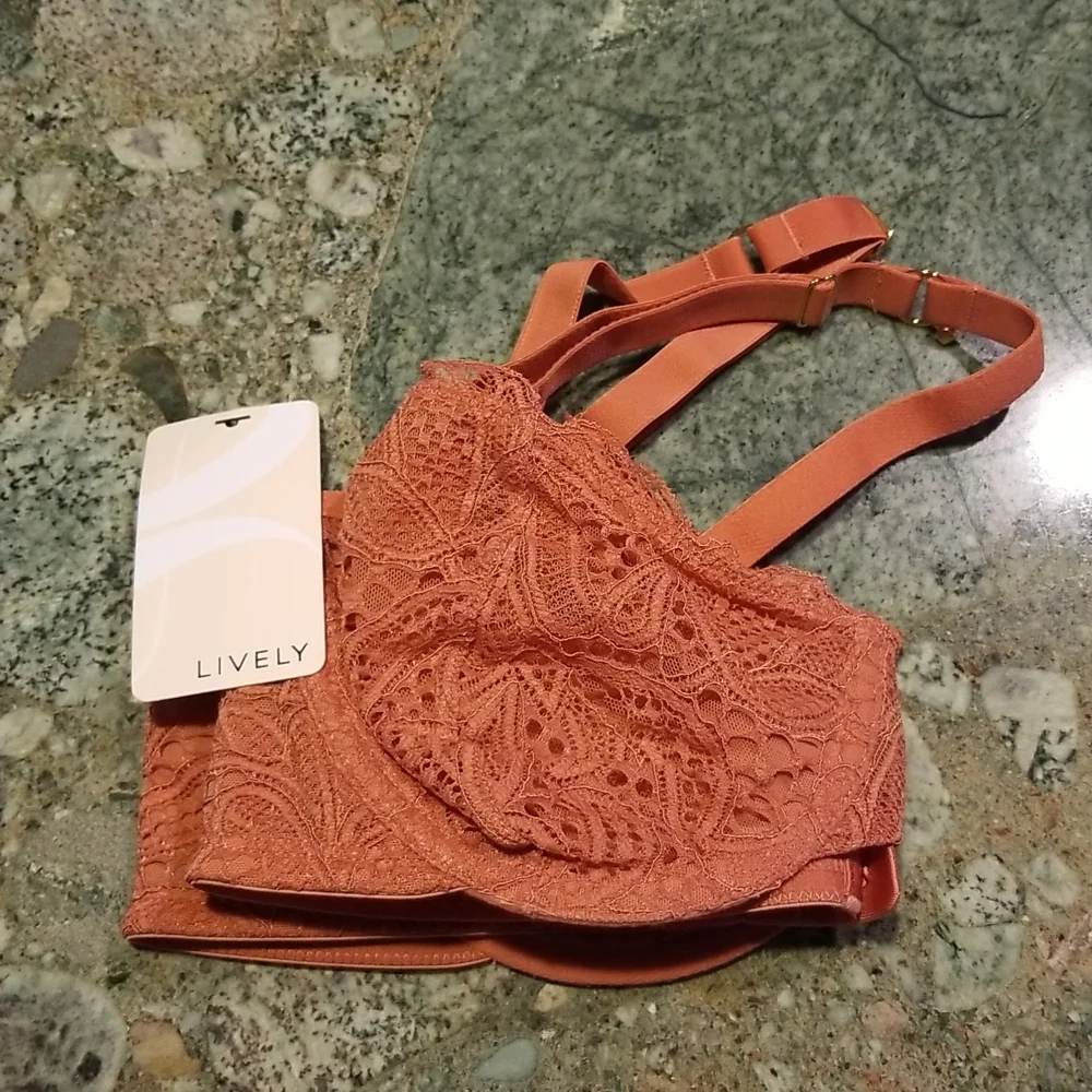 LIVELY Unlined Lace Bra - Picture 3 of 15